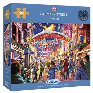 Bild von Puzzle 500 Carnaby Street/Londyn G3