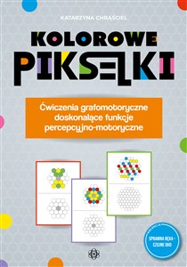 Obrazek Kolorowe pikselki Ćwiczenia grafomotoryczne doskonalące funkcje percepcyjno-motoryczne