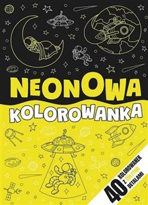 Obrazek Neonowa kolorowanka żółta