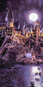 Obrazek Malowanie po numerach - Harry Potter 40x80cm