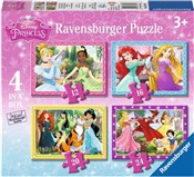 Pokaż szczegóły dla Puzzle Księżniczki Disneya 4in1 Puzzle Ksi... -  Polnische Buchandlung