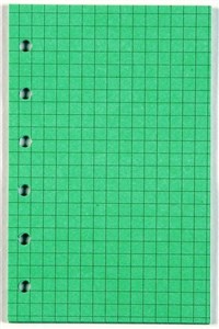 Obrazek Wkład do organizera ST/kratka zielona ANTRA