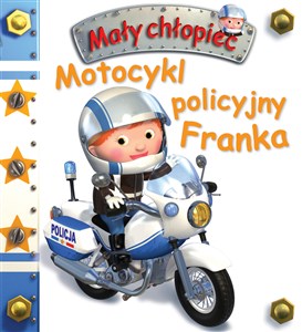 Obrazek Motocykl policyjny Franka. Mały chłopiec