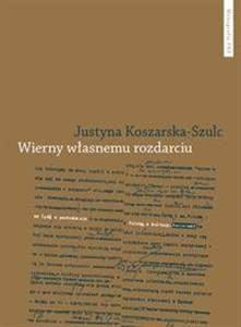 Bild von Wierny własnemu rozdarciu Problematyka tożsamościowa w twórczości Artura Sandauera