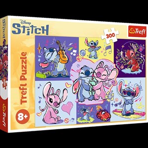 Bild von Puzzle Lilo & Stitch Zakręcony Stitch 300