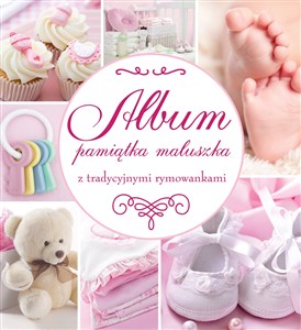 Bild von Album pamiątka maluszka z tradycyjnymi rymowankami różowy