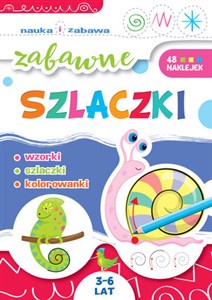 Obrazek Nauka i zabawa. Zabawne szlaczki