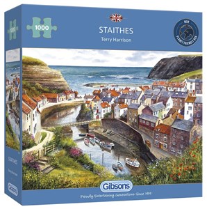 Obrazek Puzzle 1000 Staithes/North Yorkshire G3