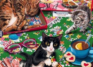 Bild von Puzzle 3000 Puzzle pełne kotków