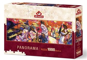 Obrazek Puzzle 1000 Kolory jazzu (Panorama)