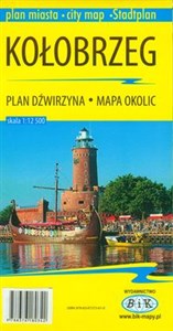 Obrazek Kołobrzeg Plan Dźwirzyna, mapa okolic