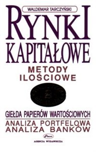 Obrazek Rynki kapitałowe cz.II Metody ilościowe