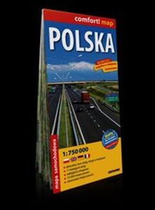 Obrazek Polska mapa samochodowa 1:750 000