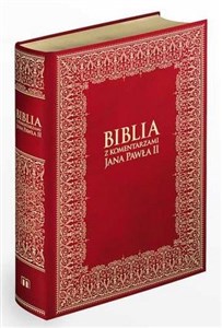 Obrazek Biblia z komentarzami JP II w.okolicznościowe