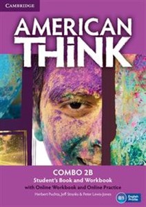 Bild von American Think Level 2 Combo B with Online Workbook and Online Practice