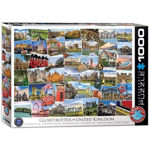 Obrazek Puzzle 1000 Globetrotter, Wielka Brytania