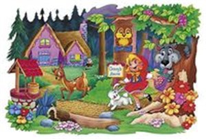 Obrazek Czerwony Kapturek Puzzle Maxi 20