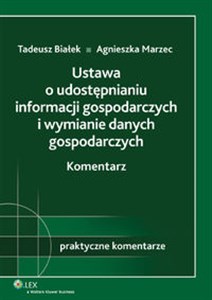 Bild von Ustawa o udostępnianiu informacji gospodarczych i wymianie danych gospodarczych Komentarz