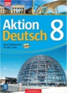 Bild von Aktion Deutsch Język niemiecki 8 Podręcznik + 2CD Szkoła podstawowa