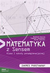 Obrazek Matematyka z sensem 1 Zakres podstawowy Szkoła ponadgimnazjalna