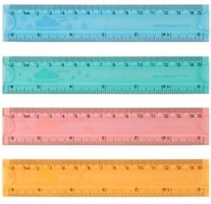 Bild von Linijka 15cm 6205 elastyczna DELI