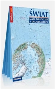 Bild von Świat Mapa polityczna i krajobrazowa laminowana mapa XXL 1:31 000 000