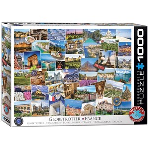 Obrazek Puzzle 1000 Globetrotter, Francja