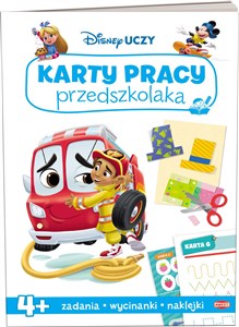 Bild von Disney Uczy Karty pracy przedszkolaka 4 lata