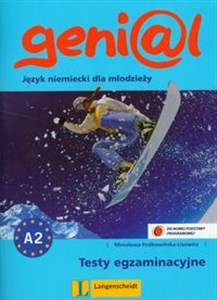 Bild von Genial A2 Testy egzaminacyjne + CD Język niemiecki. Gimnazjum