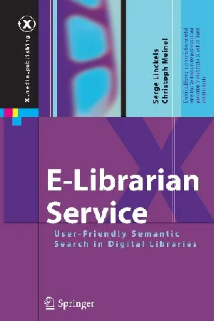 Bild von E-Librarian Service. User-Friendly Semantic Search in Digital Libraries