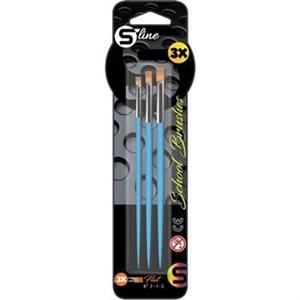 Obrazek Zestaw pędzle tempera