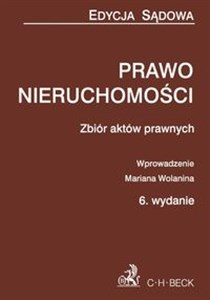 Obrazek Prawo nieruchomości Zbiór aktów prawnych