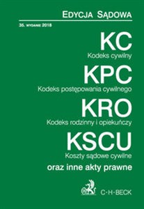 Obrazek Kodeks cywilny Kodeks postępowania cywilnego Kodeks rodzinny i opiekuńczy Koszty sądowe cywilne