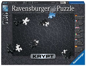 Obrazek Puzzle 736 KRYPT Czarne 15260