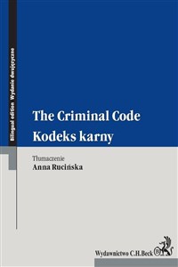 Obrazek Kodeks karny The Criminal Code wydanie dwujęzyczne