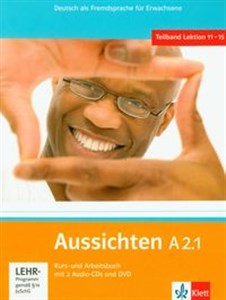 Bild von Aussichten A2.1 Kurs- und Arbeitsbuch mit 2 Audio-CDs und DVD