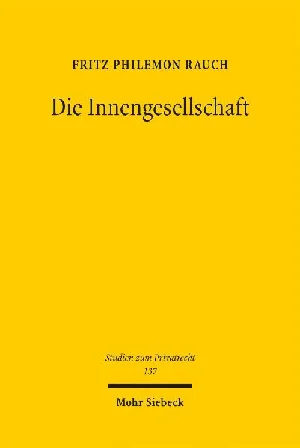 Bild von RAUCH, F: INNENGESELLSCHAFT