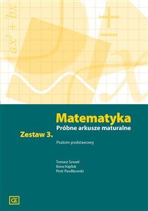 Bild von Matematyka Próbne arkusze maturalne Zestaw 3 Poziom podstawowy