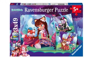 Bild von Puzzle 3x49 Enchantimals Świat