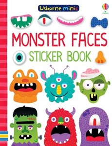 Obrazek Monster Faces Sticker Book (Usborne Minis)