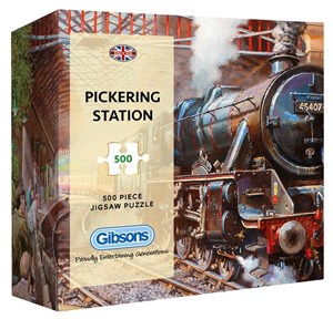 Obrazek Puzzle 500 Stacja kolejowa w Pickering/Anglia G3