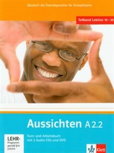 Bild von Aussichten A2.2 Kurs- und Arbeitsbuch mit CD und DVD