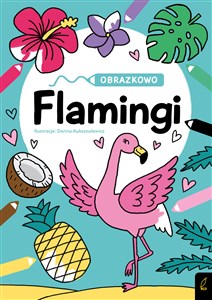 Obrazek Flamingi. Obrazkowo