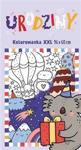 Obrazek Kolorowanka XXL. Urodziny