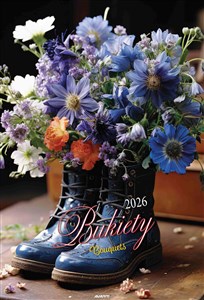 Bild von Kalendarz 2026 ścienny A3 Bukiety