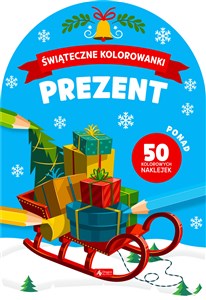 Obrazek Prezent Świąteczne kolorowanki