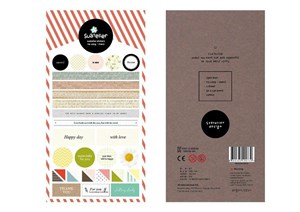 Bild von Naklejki ozdobne Dziękuję Życzenia