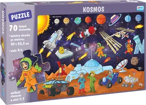 Obrazek Puzzle 70 elementów Kosmos