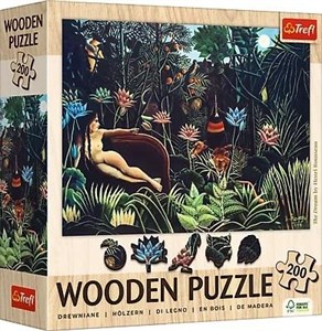 Obrazek Puzzle drewniane 200 Sen Henri Rousseau TREFL