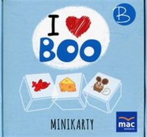 Obrazek I love Boo Język angielski Poziom B Minikarty Przedszkole